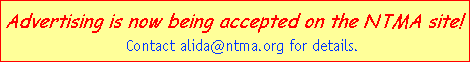 Banner to announce that NTMA is accepting advertising.