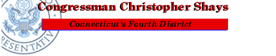 Contacting Christopher - Cong. Christopher Shays