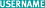 user name