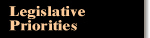 Legislative Priorities
