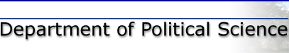 Department of Political Science