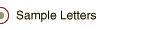 Sample Letters