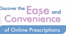 Order your prescriptions online easily and conveniently.