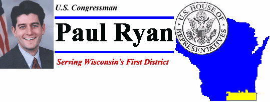 U.S. Congressman Paul Ryan - Serving Wisconsin's First District