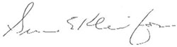 Lake Barrett's Signature