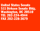 Image - Sen. Fred Thompson; 511 Dirksen Senate Bldg, Washington, DC 20510