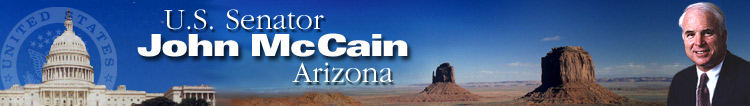 Senator John McCain - Arizona