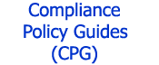Compliance Policy Guides