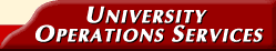 University Operations Services