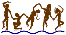 dancing women logo