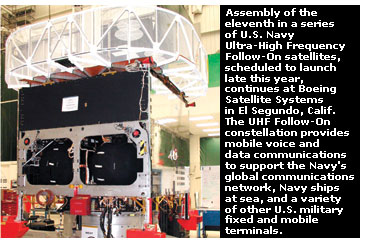 U.S. Navy Ultra-High Frequency Follow-On Satellite