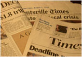 photo of local newspapers