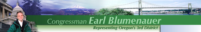 Congressman Earl Blumenauer's Website