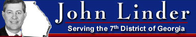 [John Linder, Serving the 7th District of Georgia]